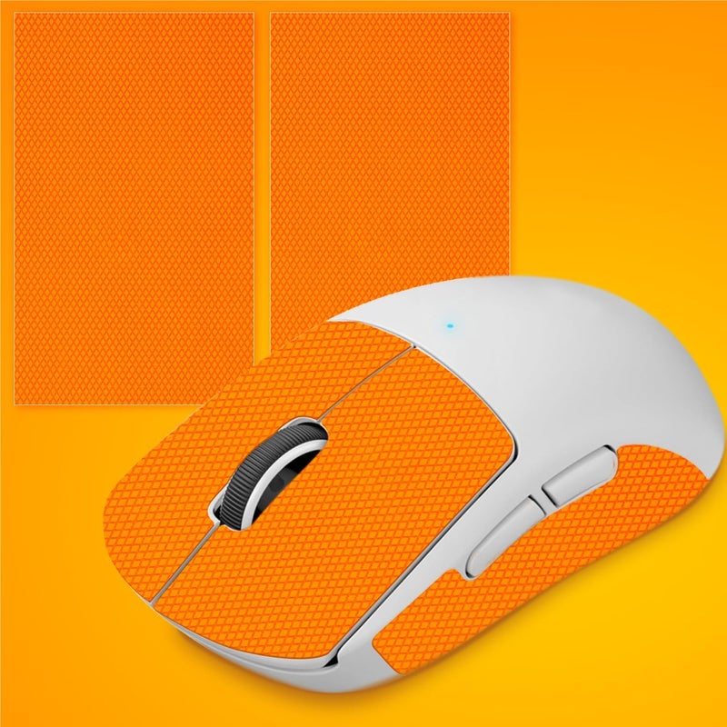 TALONGAMES DIY Version Anti Slip Grip Tape for Gaming Mouse,Sweat Resistant,Easy to Apply,Professional Mice Upgrade Kit (Orange) - Image 1